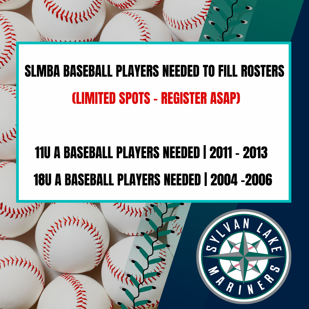 AA Baseball  Team Announcements **11UAA Added** – Sylvan Lake Minor Ball  Association